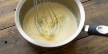 грибы под белым соусом