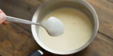 грибы под белым соусом