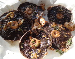 Грибы портобелло запеченные