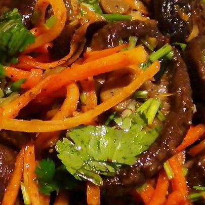 Грибы шиитаке по-корейски