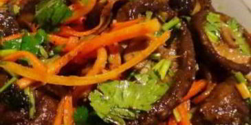 грибы шиитаке по-корейски