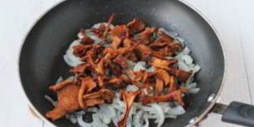 грибы сушеные жареные