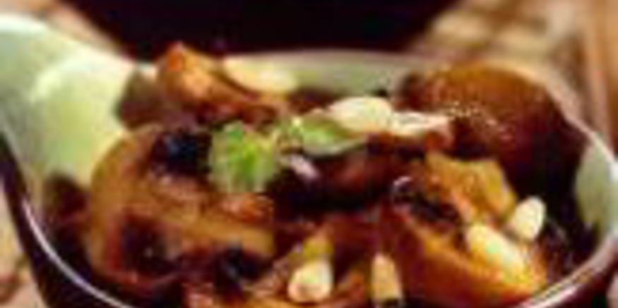 Рецепт шампиньонов с кедровыми орешками