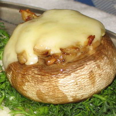 Шампиньоны с сыром