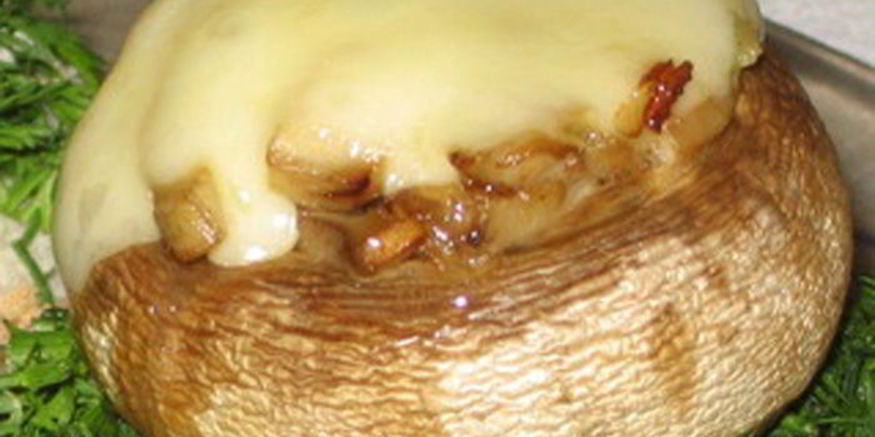 Рецепт шампиньонов с сыром