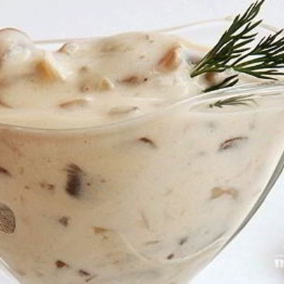 Жареные сморчки в сметане