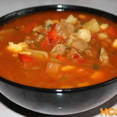 Говяжий гуляш с чипетками