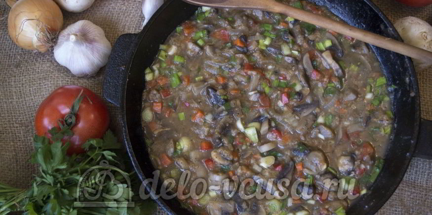 Рецепт грибного гуляша