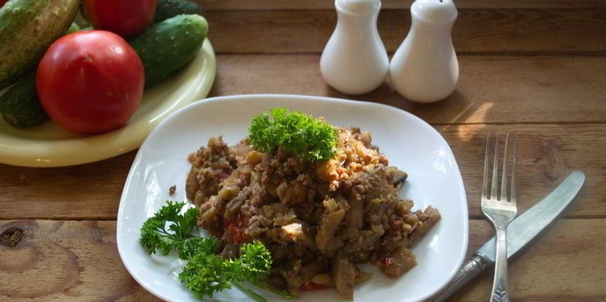 Рецепт гуляша из баклажанов