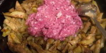 гуляш из баклажанов