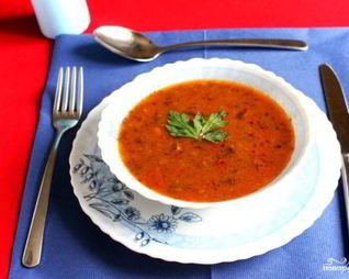 Гуляш из баранины в мультиварке