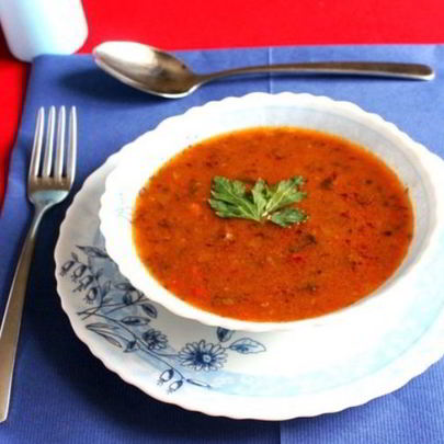 Гуляш из баранины в мультиварке