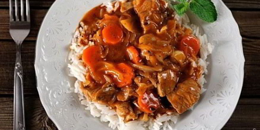 Рецепт гуляша из говядины в мультиварке