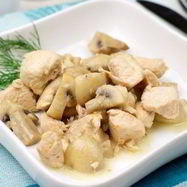 Рецепт Гуляша из индейки с грибами