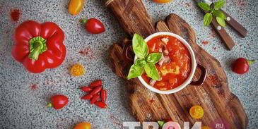 гуляш из курицы с подливкой