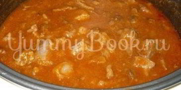 гуляш из мультиварки