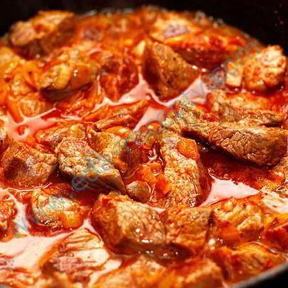 Гуляш из мяса косули