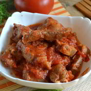 Рецепт Гуляша из свинины с подливкой