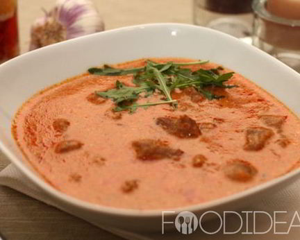 Гуляш из свинины в мультиварке