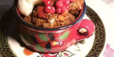 гуляш с белыми грибами