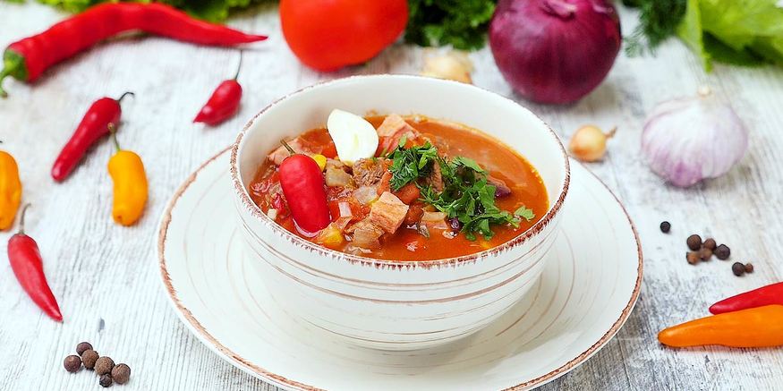 Рецепт гуляша с телятиной