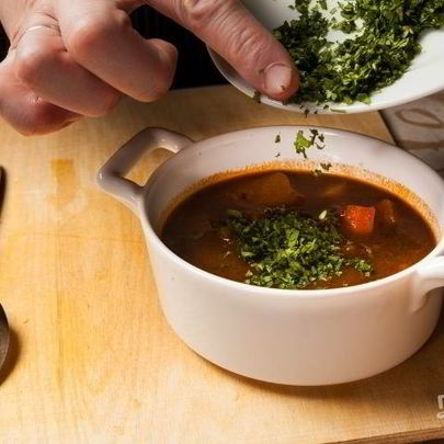 Гуляш венгерский из говядины