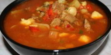 суп-гуляш из говядины