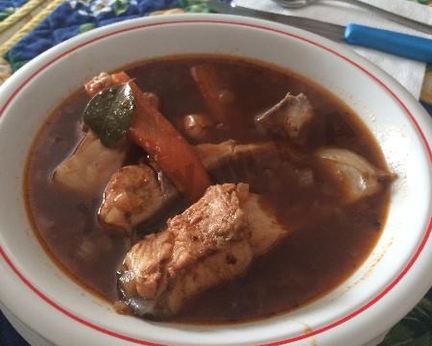 Венгерский гуляш из рыбы