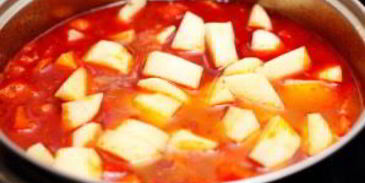 вкусный гуляш из говядины