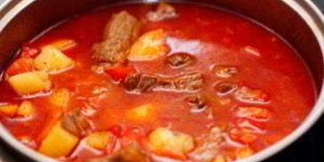 вкусный гуляш из говядины