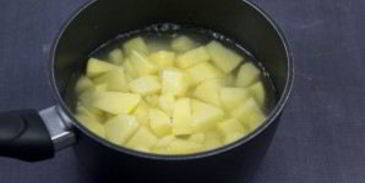 картофельное пюре с беконом