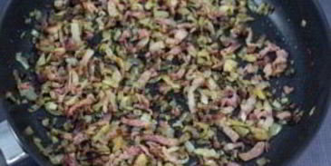 картофельное пюре с беконом