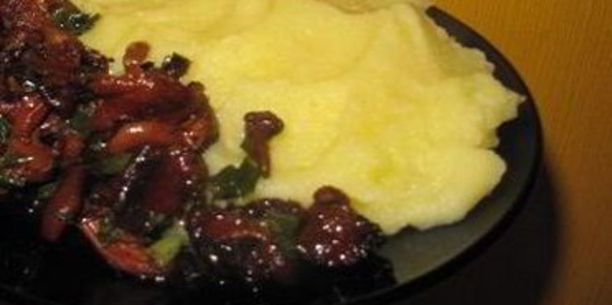 Рецепт картофельного пюре с лисичками