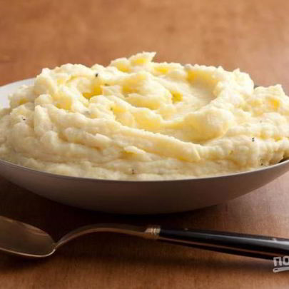 Картофельное пюре с маслом