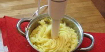 картофельное пюре в блендере