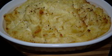 картофельное пюре запеченное в духовке