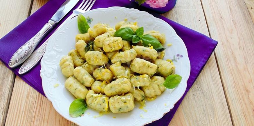 Рецепт картофельных ньокков с базиликом