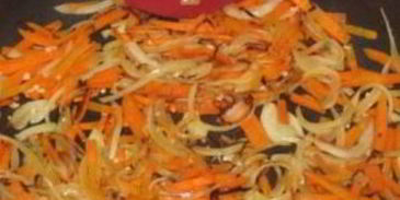 китайская лапша с креветками