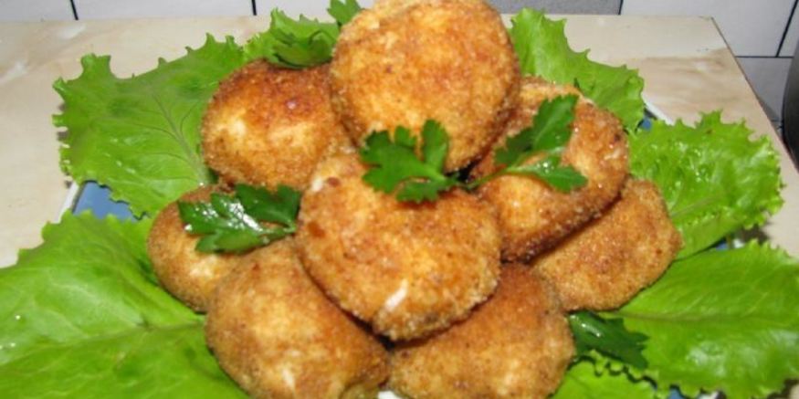 Рецепт клецек из куриного филе с луком