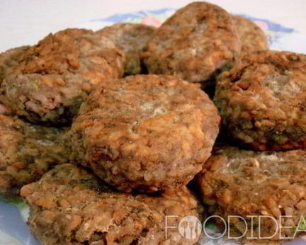 Грибные котлеты