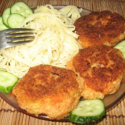 Картофельно-морковные котлеты