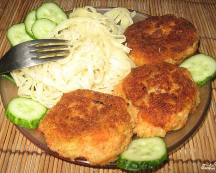 Картофельно-морковные котлеты