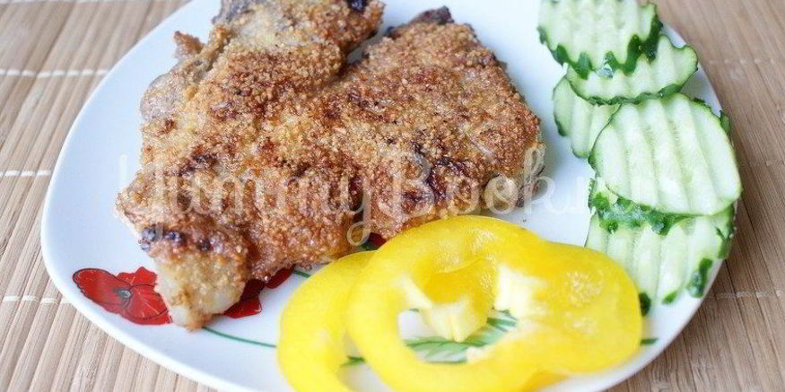 Рецепт котлеты натуральной отбивной