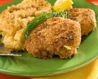 Котлетки из лосося