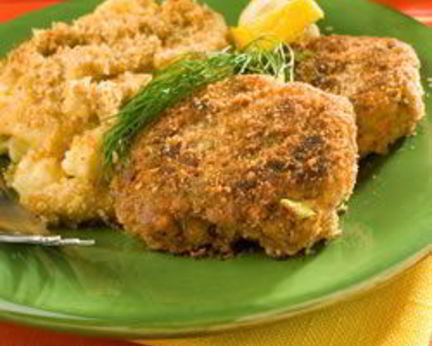 Котлетки из лосося