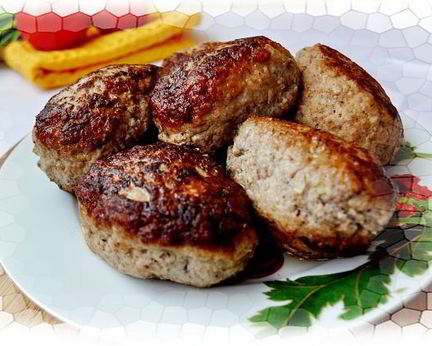 Котлеты домашние, без панировки