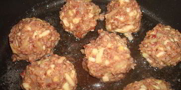 котлеты из фасоли и цукини