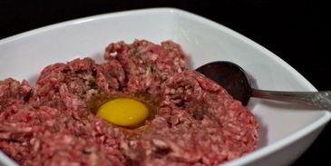 котлеты из говядины с грибами