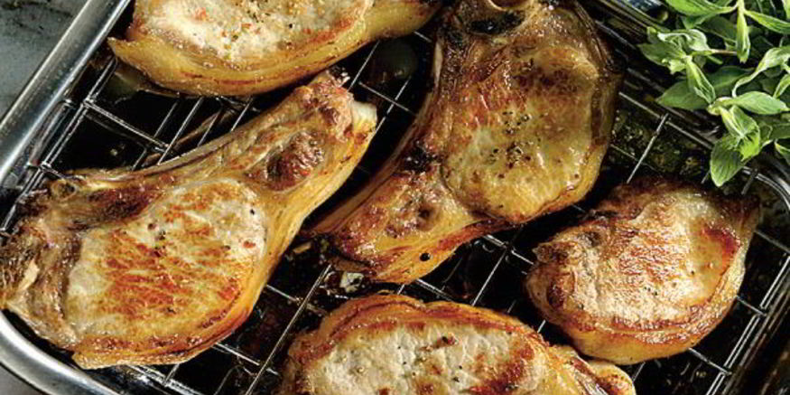 Рецепт котлет на косточке с пряным соусом