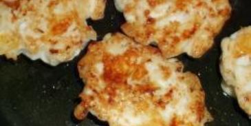 куриные котлетки с сыром